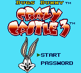 Bugs Bunny - Crazy Castle 3 (USA, Europe) Title Screen